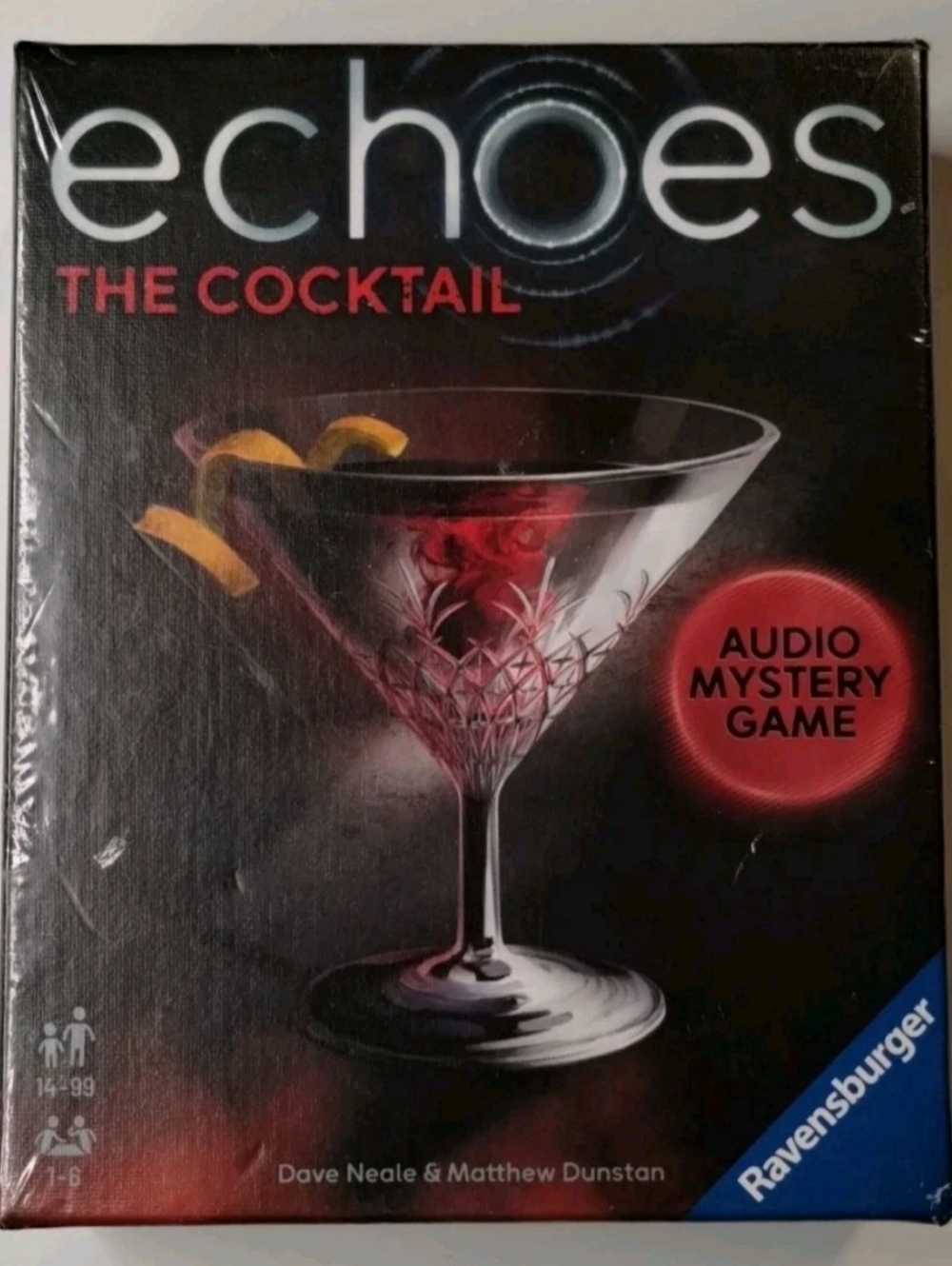 ECHOES : THE COCKTAIL AUDIO MYSTERY GAME 2021 RAVENSBURGER NEW SEALED